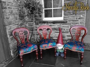 3 of 7 fully restored woodwork and traditional reupholstery.