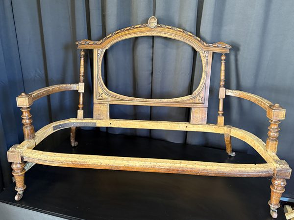 Antique French Settle