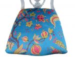 Chair seat - 'Arley House' fabric. Chair seat covered in vibrant fabric from the 'Arley House' collection.