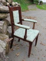 Edwardian Carver Chair Edwardian Carver Chair with new upholstery