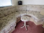 Static caravan upholstery Static caravan upholstery - a popular fabric choice.