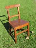 Wooden refurbished chair. Wooden refurbished chair.