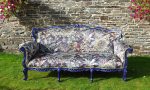 Designer 'Statement Piece' sofa. Designer 'Statement Piece' sofa showing botanical themed fabric from 'Arley House' at its best!
