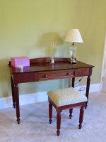 Dressing table stool. Dressing table stool.