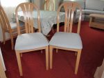 Dining Chairs in a static caravan. Dining Chairs in a static caravan.