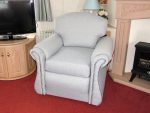 Favourite armchair. Favourite armchair with a caravan refurbishment.