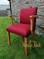 A fresh, vibrant new look for this armchair, for a cosy cottage in Llanon. A fresh, vibrant new look for this armchair, for a cosy cottage in Llanon.